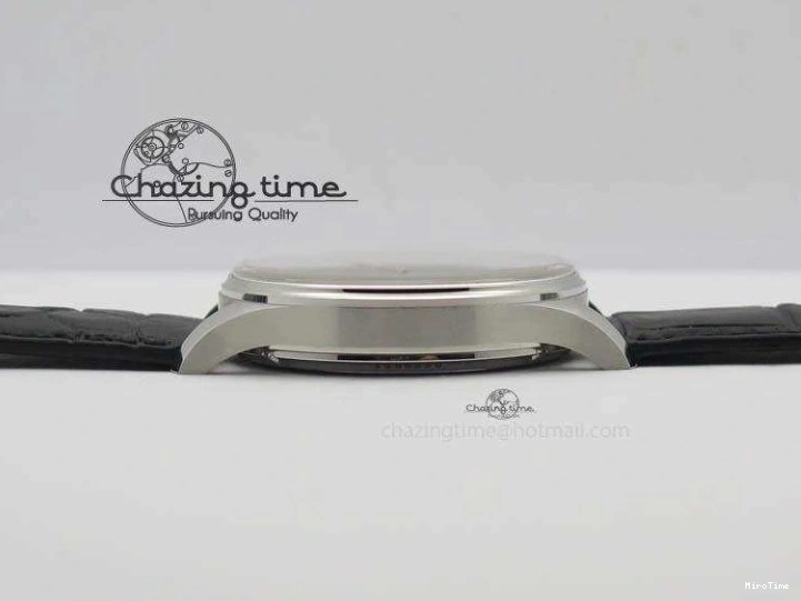 MIROTIME 0513 Portuguese IW544404 SS Gray Dial On Black Leather Strap A Practical 7259